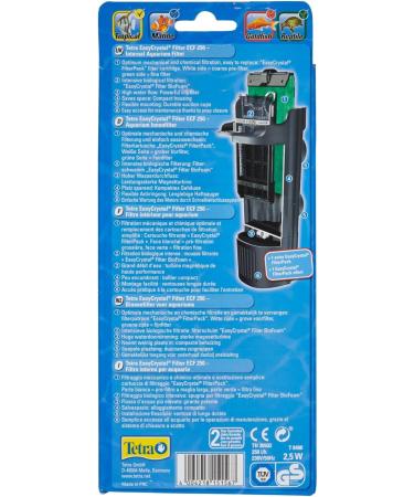 Tetra EasyCrystal Aquarium Filter 250 - Crystal Clear Water for 10-40L Tanks | Easy Care & Advanced Filtration - Buy Online on SooperMarket.com