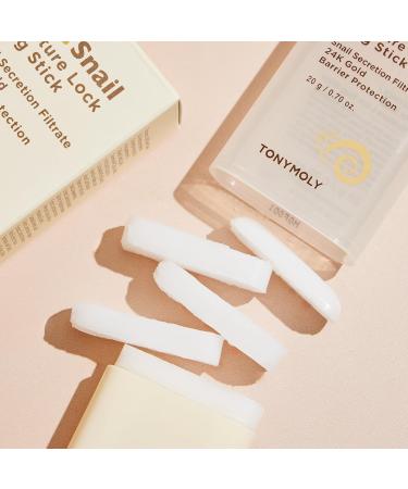 TONYMOLY 24K Snail Moisture Lock Slug Stick - Hydrating Multi Balm with Snail Mucin & 24K Gold for Barrier Protection | International Shipping Available - Buy Online on SooperMarket.com