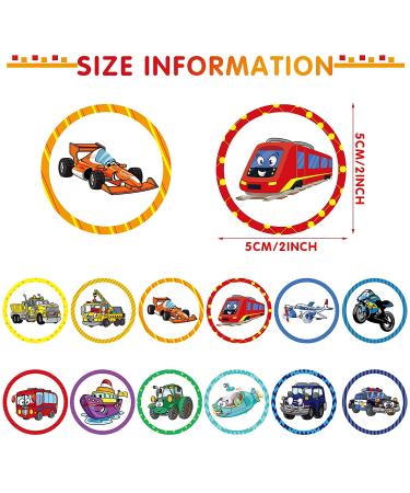 120 Pcs Transportation Style Toilet Targets for Boys | Flushable Pee Targets for Potty Training | Color Paper Tinkle Targets for Safe & Fun Learning - Buy Online on SooperMarket.com