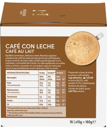Nescafe Dolce Gusto Cafe Au Lait 160g - Buy Online on SooperMarket.com