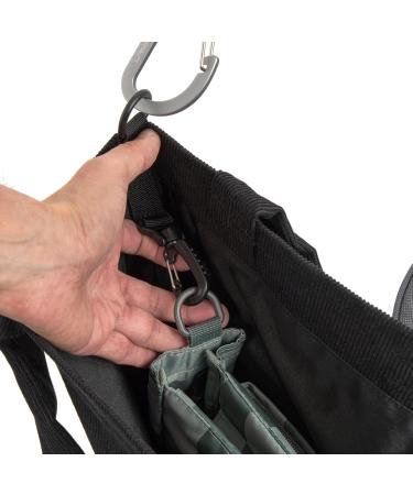 L SSIG Baby Changing Bag Shopper with Stroller Attachment - Stylish Black Cord - Perfect for Travel & Baby Essentials - Buy Online on SooperMarket.com