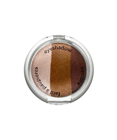 Palladio Cosmetic Baked Eyeshadow Trio Chocolate Truffle 0.09 Ounce
