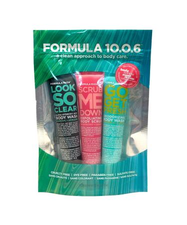 FORMULA 10.0.6 3pc Body Wash Bag