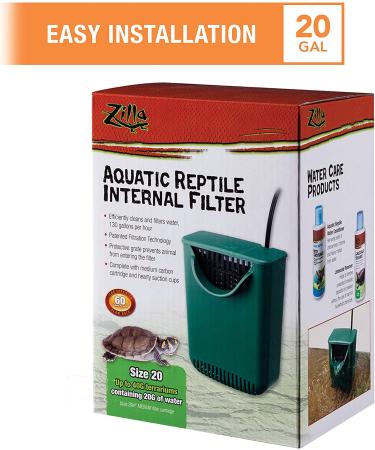 Zilla Aquatic Reptile Internal Filter  20 Gallons - Buy Online on SooperMarket.com
