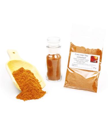 Curry Red Thai extra hot curry powder curry spice curry spice mix curry spice curry vegan Thai curry red 25g