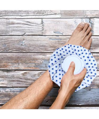 Ice Pack for Injuries Waterproof Heat Resistant Ice Bags - Skin Care Products for Bruises Bumps Spasms Sprain Fever Toothache Headache Puchen Pentagram Large - Buy Online on SooperMarket.com