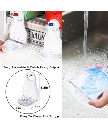 Buy Laundry Detergent Cup Holder | Drip Catcher & Tray for Easy Clean Up | International Shipping Available - Buy Online on SooperMarket.com