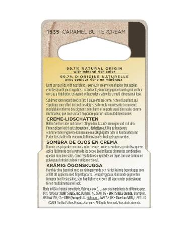 Burt's Bees Color Nurture Cream Eye Shadow - Caramel Buttercream 0.25oz - Buy Online on SooperMarket.com