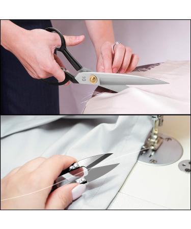 Handi Stitch 10 Inch Fabric Scissors - Heavy Duty Sewing and Craft Shears for Fabric, Leather, Denim - Tailor Shears Multipurpose - Buy Online on SooperMarket.com