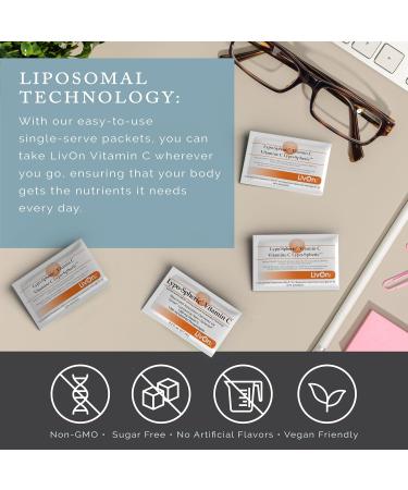 Lypo Spheric Vitamin C 3 Cartons (90 Packets) 1 000 mg Vitamin C & 1 000 mg Essential Phospholipids Per Packet Liposome Encapsulated for Improved Absorption 100% Non GMO 30 count (Pack of 3) - Buy Online on SooperMarket.com