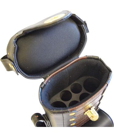 2x2/2x4 Hard Premium Pool Cue Case | Billiard Stick Carrying Case | Spring Loaded | Brown - Buy Online on SooperMarket.com