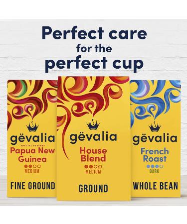 Gevalia House Blend Medium Roast 100% Arabica Ground Coffee - Keto & Low Carb Friendly (20 oz Bag) - Buy Online on SooperMarket.com
