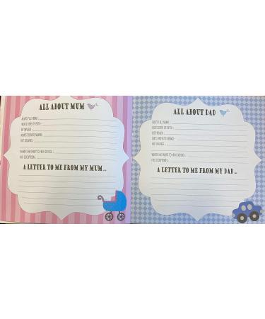 My First Year Baby Record Log Book - Blue | Capture Milestones from Birth to First Birthday - Buy Online on SooperMarket.com