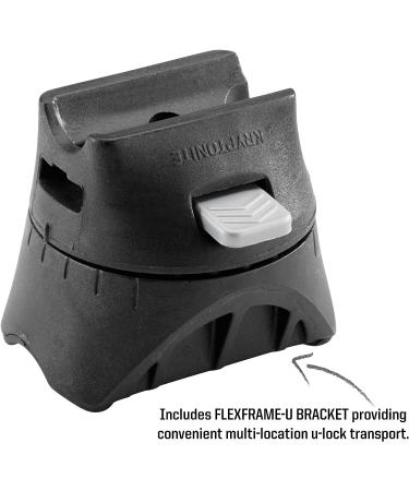 Kryptonite Evolution Series-4 LS Heavy Duty Bike U Lock with FlexFrame Bracket (4x11.5) - New-U 2017 - Buy Online on SooperMarket.com