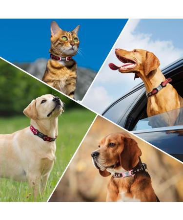Personalized Yehanti Dog Brand - Engraved Quiet Silicone Dog Tag for Pets | Custom Name Phone & Address | Pink & Black - Ideal for Dogs Cats & Puppies (16mm Collar) - Buy Online on SooperMarket.com