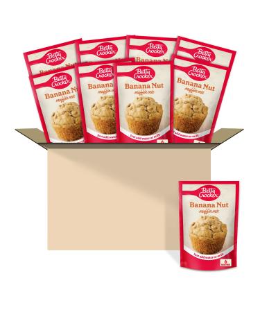 Betty Crocker Banana Nut Muffin Mix, 6.4 oz (Pack of 9) Banana Nut 6.4 Ounce (Pack of 9)