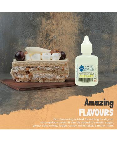 Baking Beauty and Beyond Concentrated Food Flavouring Oil - Food Grade Flavours for Candy Making Baking Lip Balm Gloss - Custard (100 Millilitres) - Buy Online on SooperMarket.com