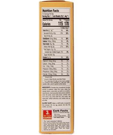 Universal Nutrition CarbRite Diet Extra Rich Blondies with Chocolate Chips 11.43 oz (324 g) - Buy Online on SooperMarket.com
