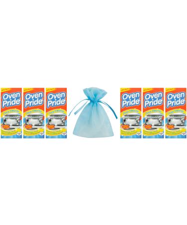 Oven Pride Deep Cleaner Oven Kit 500ml 6Pk + Our Gift for You: Organza Bag Size: 9 x 7 x 0.1cm