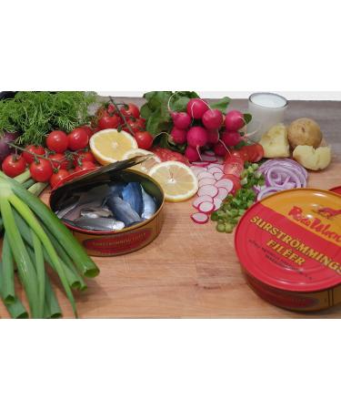 Buy Surstr mming Fillets - Authentic Fermented Herring in Traditional Cans | International Shipping - Buy Online on SooperMarket.com