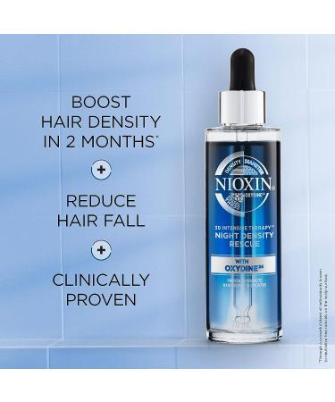 Nioxin Night Density Rescue Overnight Treatment - Antioxidant Serum for Hair Density & Thickness 2.4 fl oz - Buy Online on SooperMarket.com