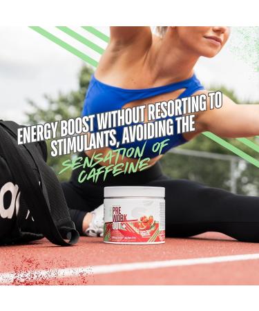Shop Sante Pre Workout Plus Stim-Free Caffeine-Free EAA/BCAA with L-Arginine Acetyl-L-Carnitine & L- Citruline Amino Acid Supplement 50 Servings Strawberry-Watermelon - Buy Online on SooperMarket.com