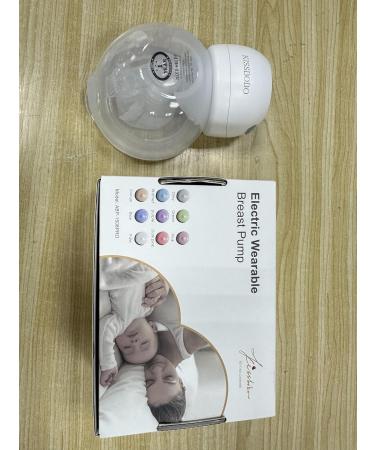 Kissbobo Revolutionary Electric Milk Pump - Portable 4 Modes & 12 Steps Optimal Comfort 21mm/24mm - Buy Now in White & Pink - Buy Online on SooperMarket.com