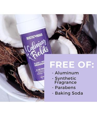 Rustic MAKA Natural Deodorant - Calming Fields Lavender + Mint | Vegan & Odor-Neutralizing - Buy Online on SooperMarket.com