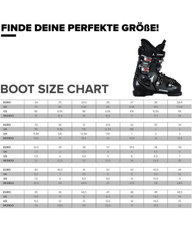 Buy Atomic Hawx Magna 80 Ski Boots - Alpine Black/White/Red 102mm Wide Fit Prolite Construction Memory Fit - International Shipping Available - Buy Online on SooperMarket.com