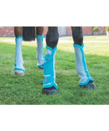 Shires Arma Fly Turnout Socks - Teal Cob - Buy Online on SooperMarket.com