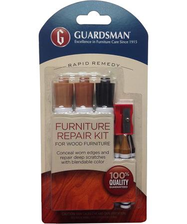 Guardsman Furniture Repair Kit - 3 Brown Tones - Touch-Up Scratches and Blemishes in Wood Furniture - Buy Online on SooperMarket.com