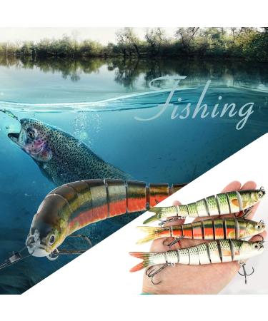 3-Piece Wobbler Hecht Kader Set | Realistic Swimbait for Predatory Fish | 13.5cm 27g | International Shipping Available - Buy Online on SooperMarket.com