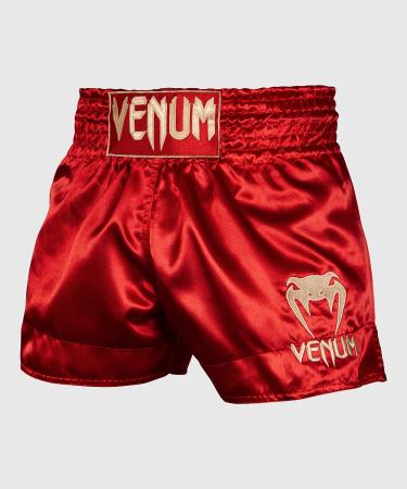 Venum Muay Thai Shorts Classic Large Bordeaux/Gold
