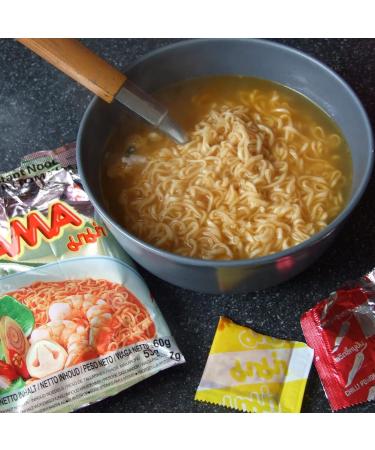 MAMA Instant Noodles Shrimp Tom Yum Flavour 90g Jumbo (Pack of 5) - Buy Online on SooperMarket.com