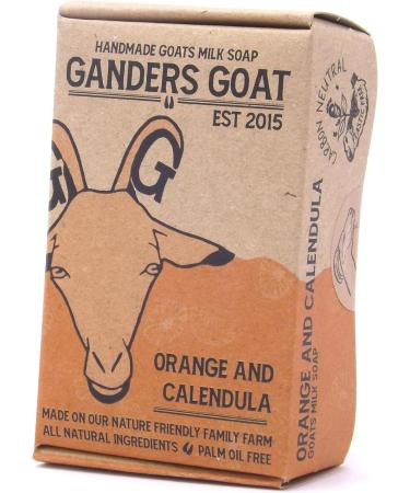 Sweet Orange and Calendula Scented Goat Milk Soap 100g - Buy Online on SooperMarket.com