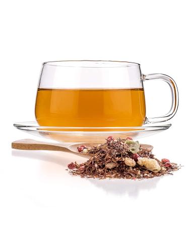 Tealyra Moroccan Orange Rooibos Herbal Loose Leaf Tea 112g (4oz) | Ginger, Cinnamon, Fennel, Red Bush | Rich in Vitamins and Antioxidants | Caffeine-Free - All Natural - Buy Online on SooperMarket.com