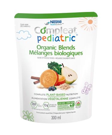 COMPLEAT Pediatric organic blends formula plant-based 300 ml pouch 24 count