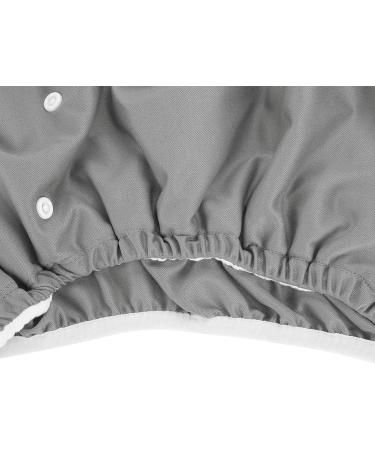 Buy Washable Adult Diapers | Adjustable Incontinence Care Cloth Diapers | Easy Dry Gray Pocket Diaper Cover - Buy Online on SooperMarket.com