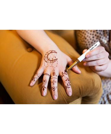 BIC BodyMark Temporary Tattoo Marker 2-Count Set - Henna Vibes in Black & Brown Ink - Buy Online on SooperMarket.com