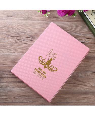 Nail Color Card Viewing Book | 216 Nail Polish Palette & Display Folder | Nail Art Accessories & Presentation Board - Buy Online on SooperMarket.com