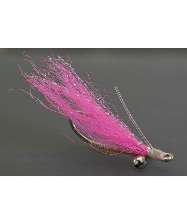 Crazy Charlie Saltwater Fly Fishing Flies - 20ct Assortment on Mustad Signature Duratin Hooks - White, Pink, Crystal, Tan, Chartreuse - Sizes #2, #4, #6 - Buy Online on SooperMarket.com