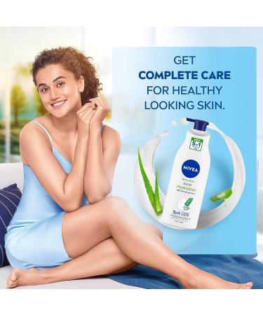 Nivea Aloe Hydration Body Lotion 400ml - Moisturizing and Soothing Formula - Buy Online on SooperMarket.com