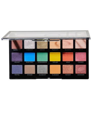 e.l.f. 18 Hit Wonders Eyeshadow Palette  18 Shades  Matte  Satin & Shimmer  Ultra-Pigmented  0.63 Oz (18g)
