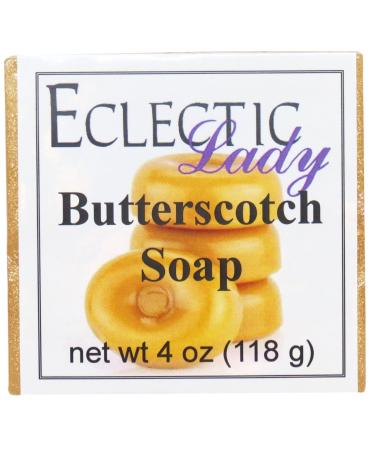 Butterscotch Glycerin Soap by Eclectic Lady 4 oz Bar