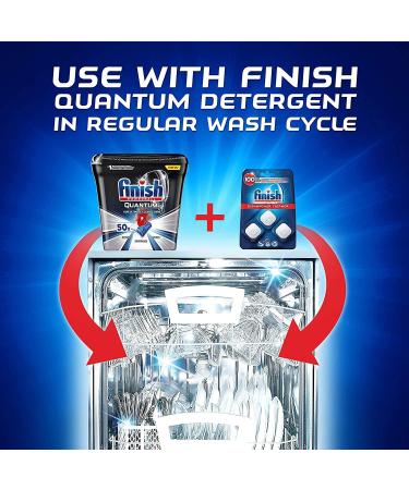 Finish In-Wash Dishwasher Cleaner - 12 Tablets | Powerful Cleaning Solution - Buy Online on SooperMarket.com