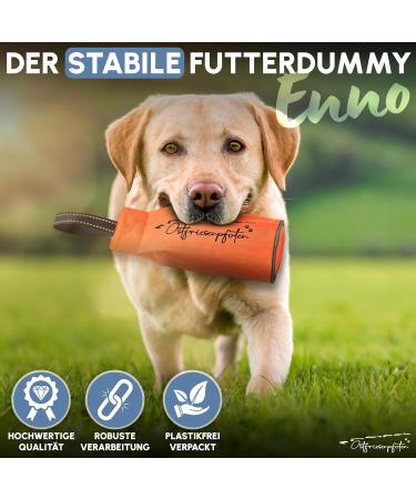 Ostfriesenpfoten Enno Feed Bag - Durable Plastic-Free Agility Training Dummy | Size L | Washable & Eco-Friendly | Orange - Buy Online on SooperMarket.com