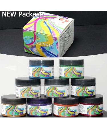 Natural Matte Hair Color Wax for Party & Cosplay - Black | Long-lasting Hairstyle & Easy Application - Buy Online on SooperMarket.com