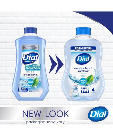 Dial Antibacterial Foaming Hand Wash Refill - Spring Water 30 oz | Buy Internationally - Buy Online on SooperMarket.com