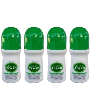AVON Avon Feelin' Fresh Roll-On Anit-Perspirant Deodorant - Pack of 4 - Original