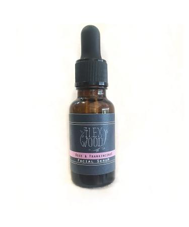 The Ilex Wood - Rose and Frankincense Face Serum - 100% Natural Vegan Moisturising Anti Ageing Wrinkle & Line Reducing Ingredients Cruelty Free Palm Oil Free Plastic Free Handcrafted - 20ml - Buy Online on SooperMarket.com